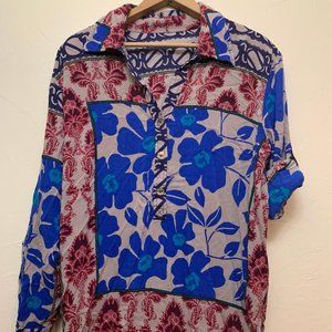 WOMENS PATTERNED BLOUSE